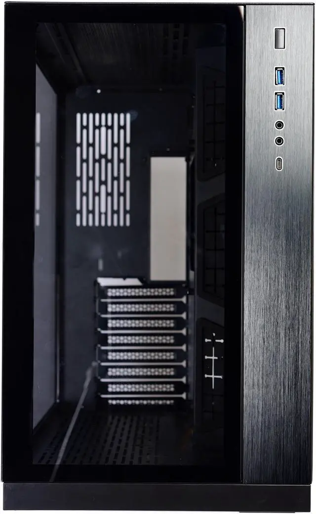 Alt view image 3 of 6 - LIAN LI PC-O11 Dynamic black with  Strimer 24 PINS Edition Black SECC / Tempered Glass ATX Mid Tower Computer Case --O11DX STRIMER 24