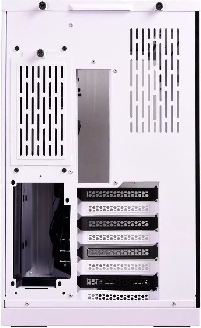 Alt view image 3 of 7 - LIAN LI O11 Dynamic White  with  Strimer 24 pins combo Deal-Tempered Glass ATX Mid Tower Computer Case—O11DW strimer 24 pins