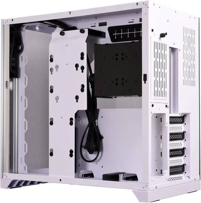 Alt view image 5 of 7 - LIAN LI O11 Dynamic White  with  Strimer 24 pins combo Deal-Tempered Glass ATX Mid Tower Computer Case—O11DW strimer 24 pins