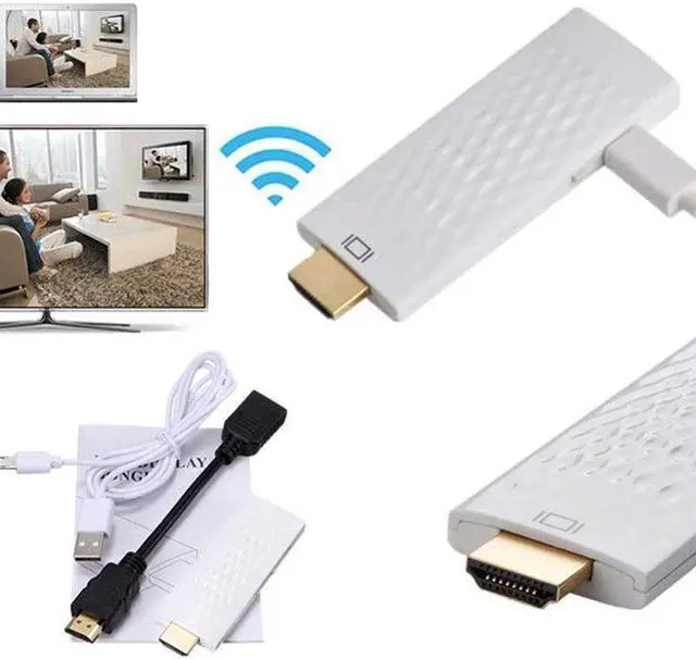Alt view image 3 of 6 - Top Deals Wireless AirPlay Miracast HDMI Adapter TV Stick Dongle WIFI Display