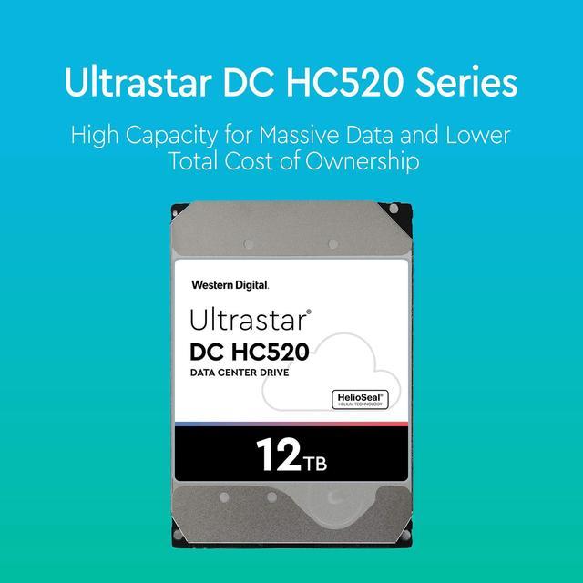 HGST - WD Ultrastar DC HC520 HDD | HUH721212ALE600 | 12TB 7.2K