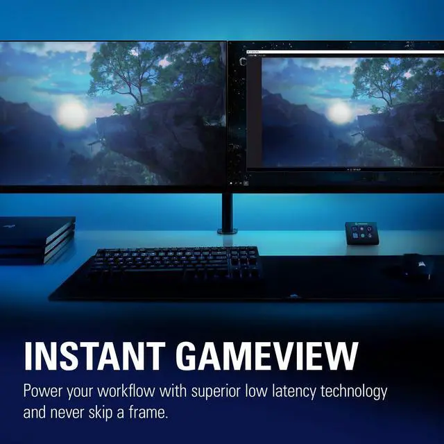 Alt view image 5 of 7 - Elgato Game Capture 4K60 Pro MK.2 - 4K60 HDR10 Capture and Passthrough, PCIe Capture Card,Superior Low Latency Technology