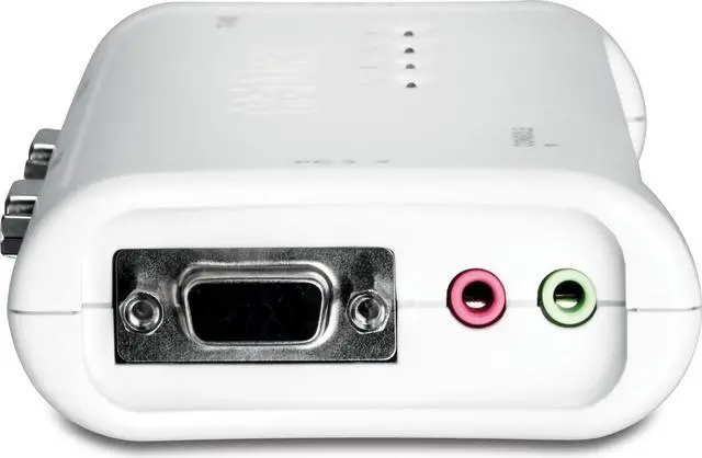 Alt view image 11 of 12 - TRENDnet 4-Port USB KVM Switch and Cable Kit with Audio, TK-409K