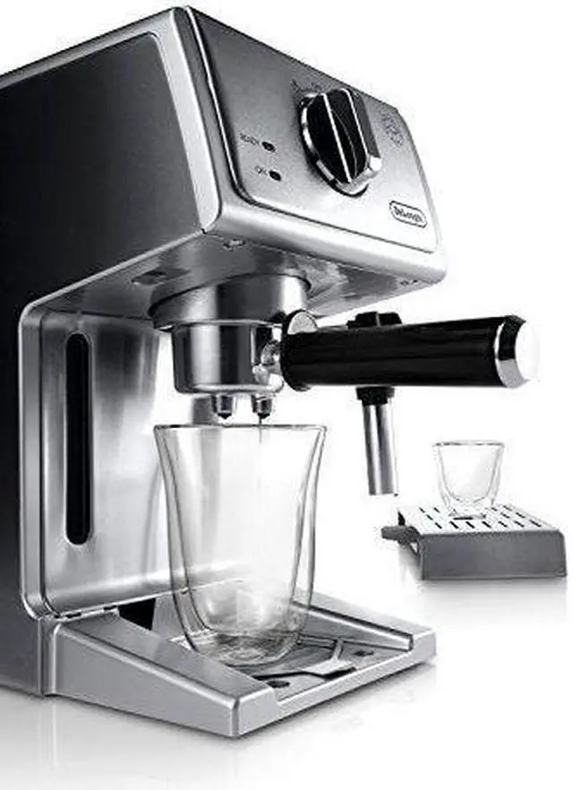 Alt view image 4 of 7 - De'Longhi ECP3630 15 Bar Pump Espresso and Cappuccino Machine, Stainless Steel (ECP3630)