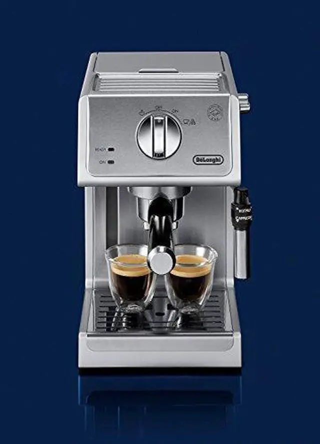 Alt view image 2 of 7 - De'Longhi ECP3630 15 Bar Pump Espresso and Cappuccino Machine, Stainless Steel (ECP3630)