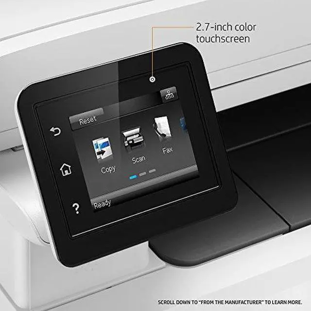 Alt view image 7 of 7 - HP LaserJet Pro M281fdw All in One Wireless Color Laser Printer