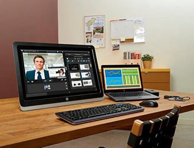 Alt view image 4 of 6 - HP D9Y32AA#ABA  UltraSlim Dock 2013 Docking Station D9Y32