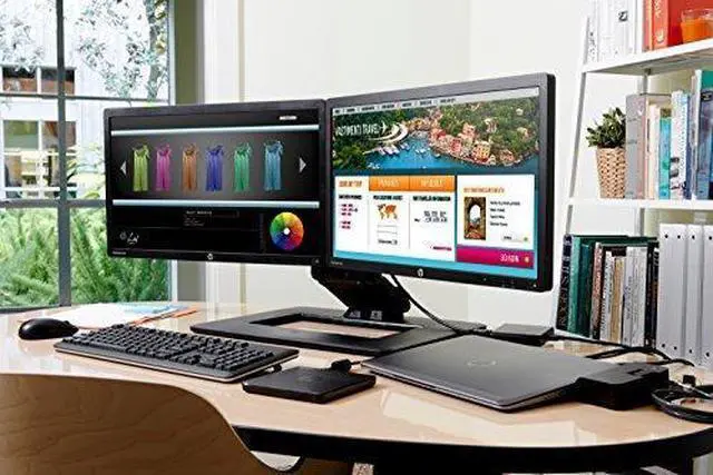 Alt view image 5 of 6 - HP D9Y32AA#ABA  UltraSlim Dock 2013 Docking Station D9Y32
