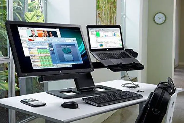 Alt view image 6 of 6 - HP D9Y32AA#ABA  UltraSlim Dock 2013 Docking Station D9Y32
