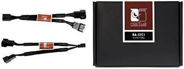 Main image of Noctua NA-SYC1 Accessory 4-pin Y-Cables for PWM Fans