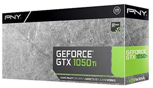 Alt view image 6 of 6 - PNY GeForce GTX 1050 Ti 4GB Graphics Card (VCGGTX10504PB)