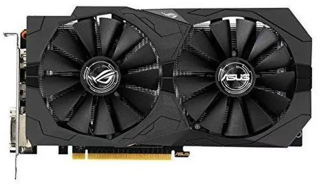 Alt view image 2 of 7 - ASUS Geforce GTX 1050Ti 4GB ROG STRIX OC Edition HDMI 2.0 DP 1.4 Gaming Graphics Card (STRIX-GTX1050TI-O4G-GAMING) Graphic Cards
