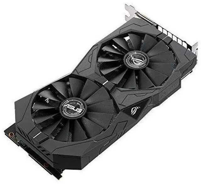 Alt view image 4 of 7 - ASUS Geforce GTX 1050Ti 4GB ROG STRIX OC Edition HDMI 2.0 DP 1.4 Gaming Graphics Card (STRIX-GTX1050TI-O4G-GAMING) Graphic Cards