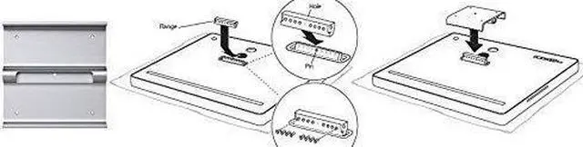 Alt view image 9 of 17 - Amer Mounts 100x100 Monitor Mount Adapter Kit for iMac and LED Cinema or Apple Thunderbolt Display