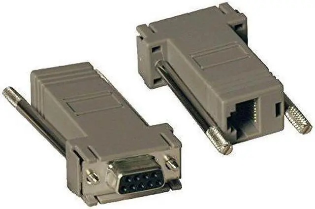 Main image of Tripp Lite Null Modem Serial RS232 Modular Adapter Kit 2x (DB9F to RJ45F)(P450-000)