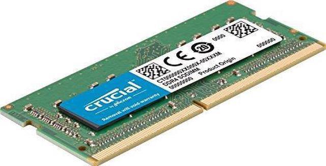 Crucial 32GB Kit (16GBx2) DDR4 2400 MT/s (PC4-19200) DR x8 SODIMM