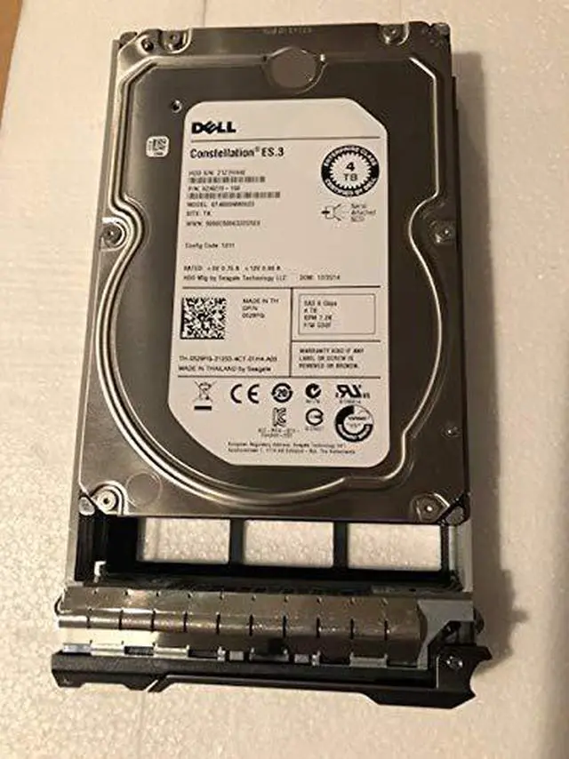 Main image of Dell 529FG 4TB 7.2K RPM SAS 6Gb/s 3.5" Nearline Enterprise HDD w/ F238F Tray