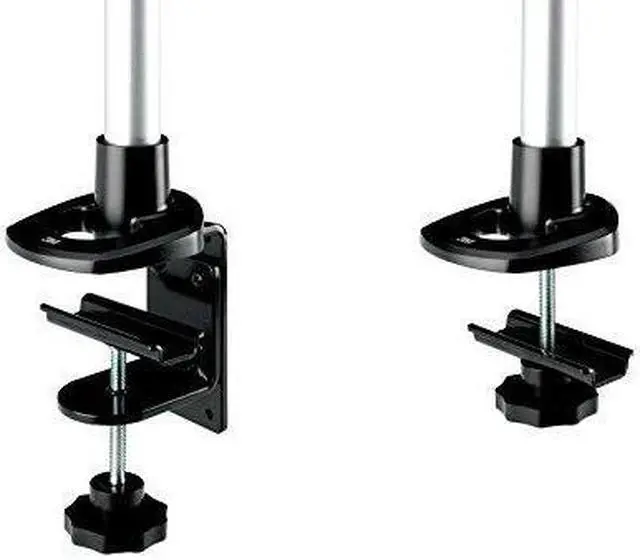 Alt view image 5 of 5 - 3M Desk Mount Monitor Arm, Adjust Swivel, Tilt and Rotate by Holding and Moving Monitor, 7.5" Height Range, Free Up Desk Space, Clamp or Grommet, Monitors Up to 30 lbs <= 27", Black (MA140MB)