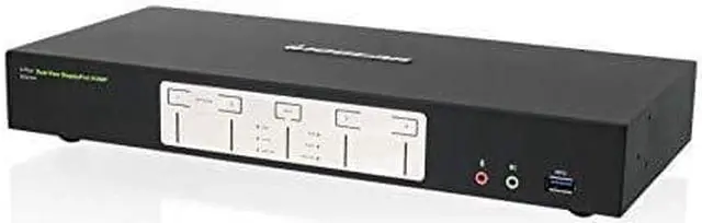 Alt view image 2 of 3 - IOGEAR 4-Port 4K Dual View DisplayPort KVMP Switch (TAA) GCS1944
