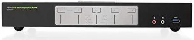 Main image of IOGEAR 4-Port 4K Dual View DisplayPort KVMP Switch (TAA) GCS1944