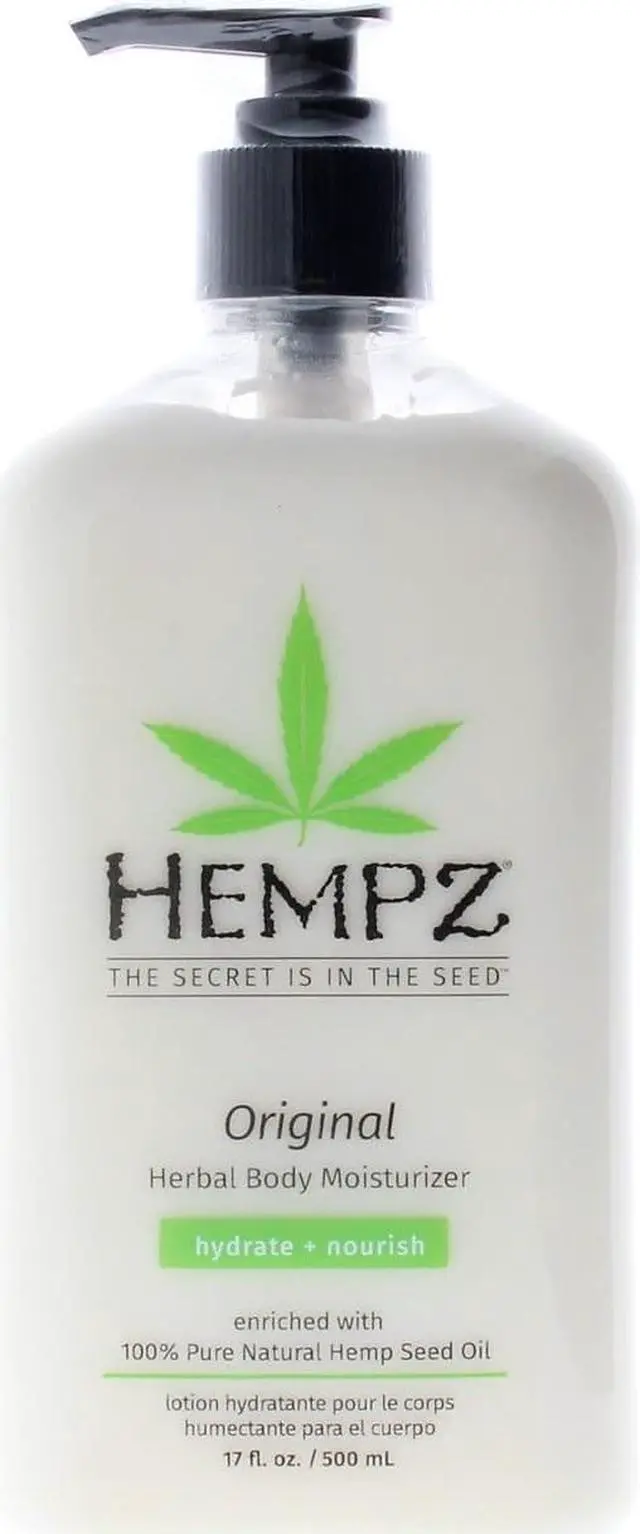 Alt view image 5 of 7 - HEMPZ by Hempz HERBAL MOISTURIZER BODY LOTION- ORIGINAL 17 OZ