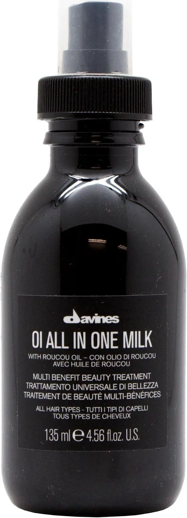 Alt view image 3 of 3 - Davines - OI All In One Milk Multi Benefit Beauty Treatment (For All Hair Types) 135ml/4.56oz