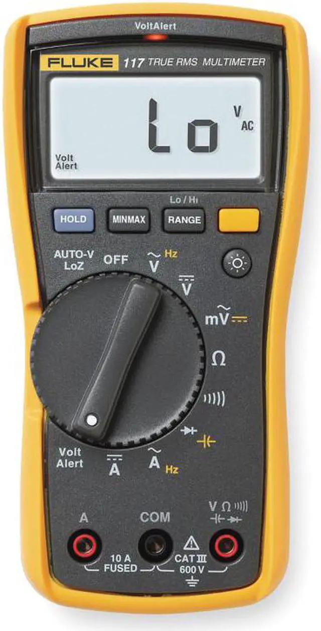 Main image of Fluke 117 Multimeter with non-contact voltage for electricians