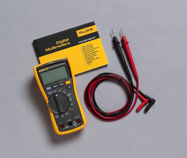 Alt view image 2 of 2 - Fluke 117 Multimeter with non-contact voltage for electricians