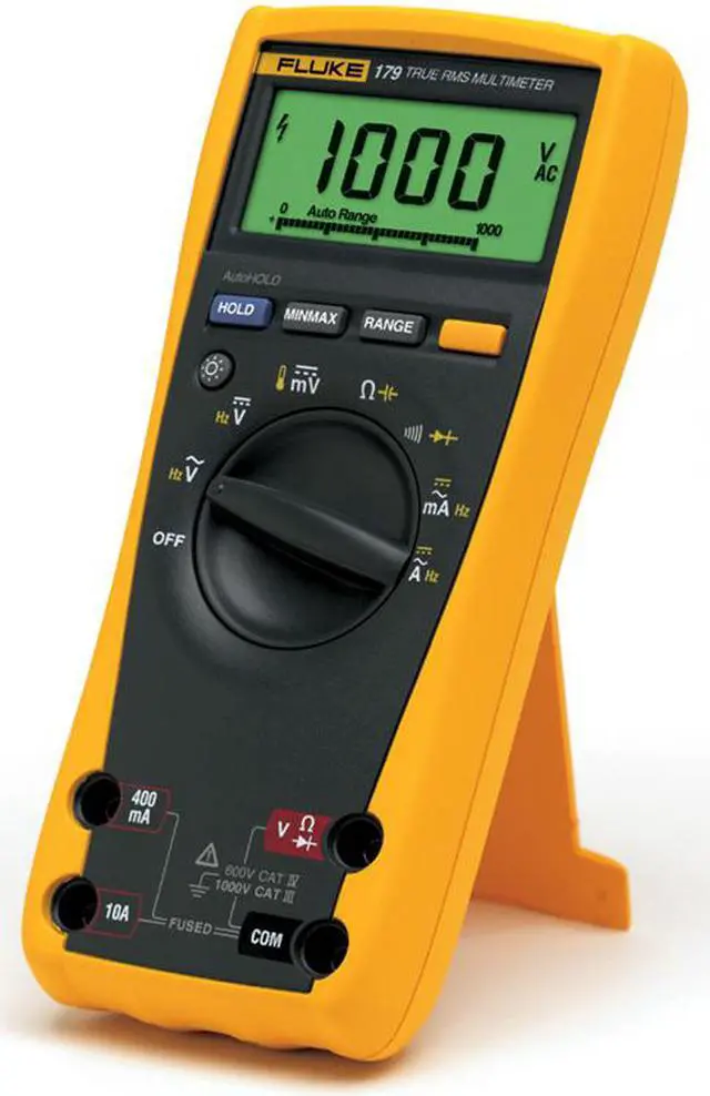 Alt view image 2 of 13 - Fluke 179/EDA2 True RMS Digital Multimeter and Deluxe Accessory Combo Kit