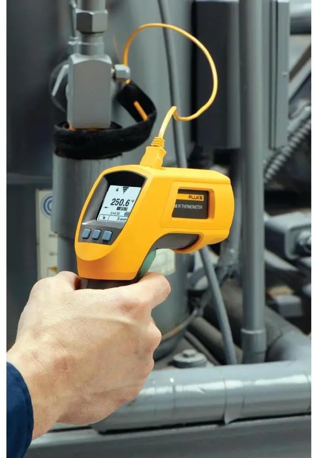 Alt view image 6 of 11 - Fluke 568 Contact and Infrared Temperature Thermometer