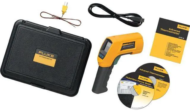Alt view image 5 of 11 - Fluke 568 Contact and Infrared Temperature Thermometer