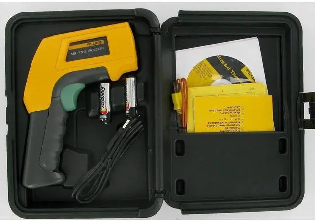 Alt view image 4 of 11 - Fluke 568 Contact and Infrared Temperature Thermometer
