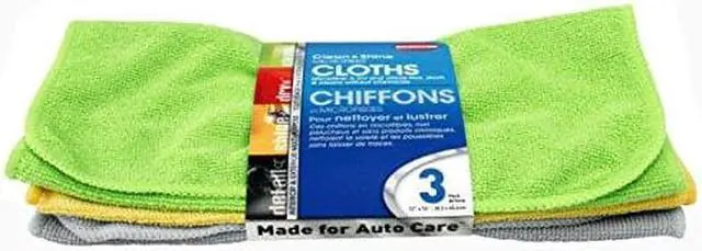 Alt view image 4 of 8 - Carrand 40061 3 pk Microfiber Towels