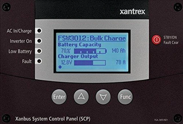 Main image of XANTREX XANBUS SYSTEM CONTROL PANEL / NO CABLE 809-0921