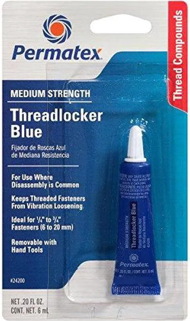 Alt view image 9 of 11 - Permatex Threadlocker Blue 1945-1004