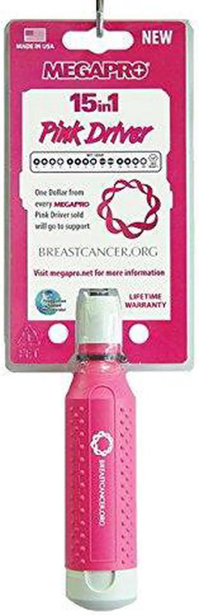 Alt view image 3 of 4 - MEGAPRO 151PK/WH-B Phillips, Robertson Square Recess, Slotted, Torx(R) Bit 8