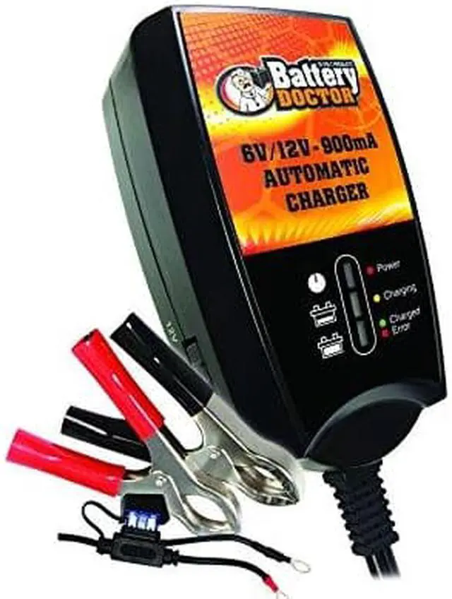 Alt view image 4 of 7 - BATTERY DOCTOR 20026 Battery Charger,Auto,6/12V,CEC