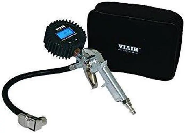 Alt view image 2 of 4 - Viair 00042 Digital Tire Inflation Gun With 2.5" Gauge And Carry Bag