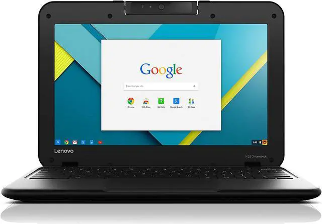 Alt view image 7 of 11 - Lenovo N22 Chromebook Intel Celeron N3050 (1.60 GHz) 4 GB Memory 16 GB eMMC 11.6" Chrome OS