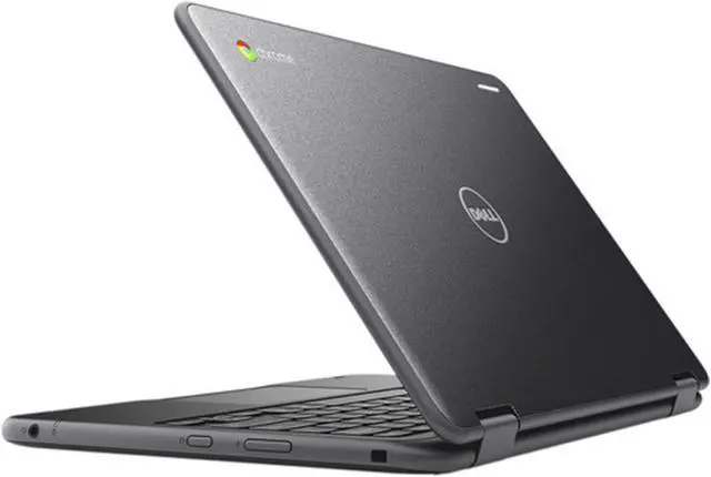 Alt view image 2 of 11 - Dell Chromebook 11 - 3189 Intel Celeron N3060 X2 1.6GHz 4GB 16GB 11.6" Touch, Black