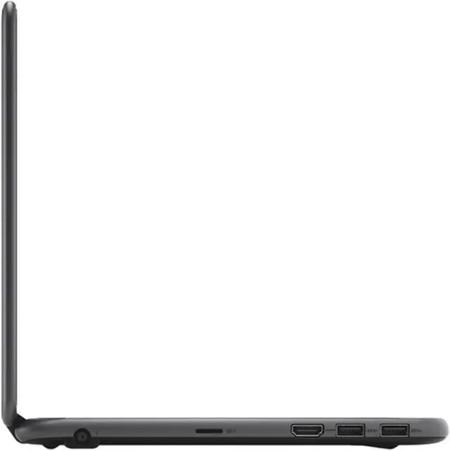 Alt view image 5 of 11 - Dell Chromebook 11 - 3189 Intel Celeron N3060 X2 1.6GHz 4GB 16GB 11.6" Touch, Black