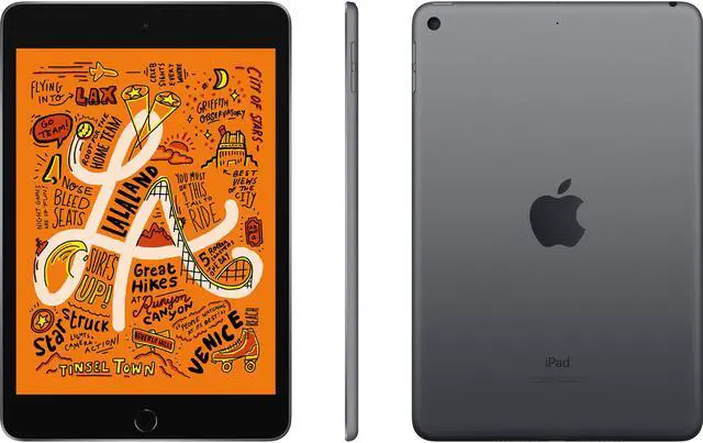 Alt view image 10 of 19 - Apple iPad mini 5th Generation  (Latest Model) with Wi-Fi - 64GB Space Gray 7.9" WiFi Only
