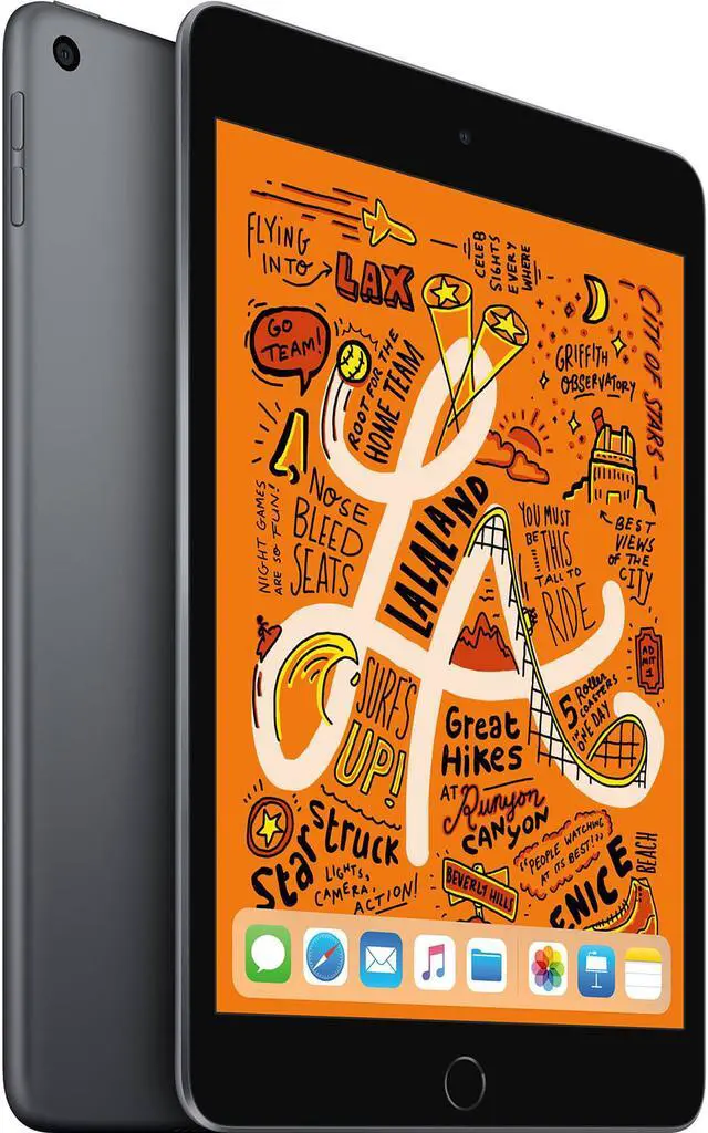 Alt view image 9 of 19 - Apple iPad mini 5th Generation  (Latest Model) with Wi-Fi - 64GB Space Gray 7.9" WiFi Only