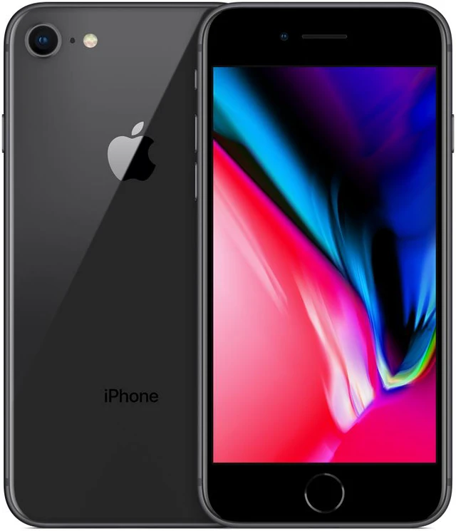 Alt view image 5 of 7 - Apple Iphone 8 64GB / 2GB - ONLY AT&T - SPACE GRAY COLOR - Grade B (7/10) Quality - 2 days of Delivery