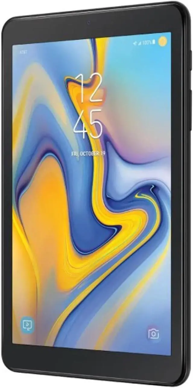 Alt view image 2 of 6 - Samsung Galaxy Tab A 8-inch 16GB Black Wi-Fi +4G Unlocked (SM-T387V)