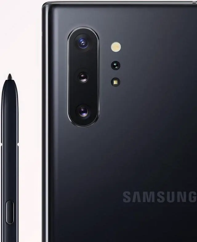 Alt view image 4 of 4 - Samsung Galaxy Note 10+ 5G | Unlocked | Aura Black | 256 GB