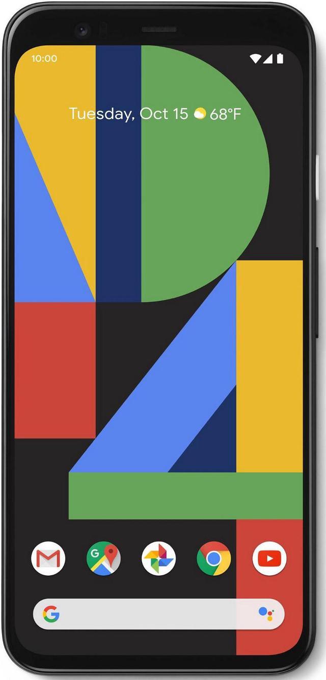 Google Pixel 4 | Unlocked | Just Black | 128 GB - Newegg.com