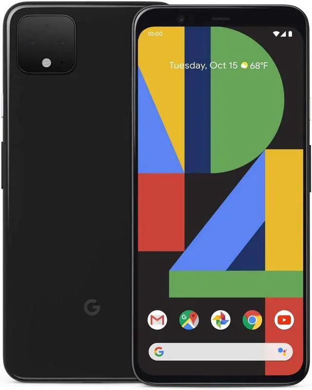 Alt view image 16 of 18 - Google Pixel 4 XL 128GB Smartphone (Unlocked, Just Black) Smart Phone Cell Phone GA00677-US