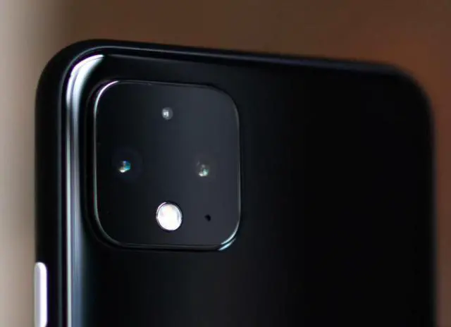 Alt view image 3 of 3 - Google Pixel 4 | Unlocked | Just Black | 128 GB