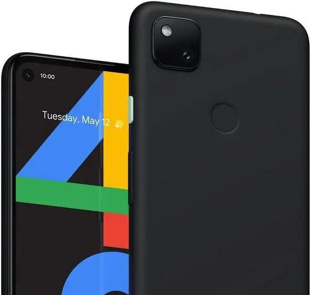 Alt view image 4 of 4 - Google Pixel 4a 5G | Spectrum | Just Black | 128 GB